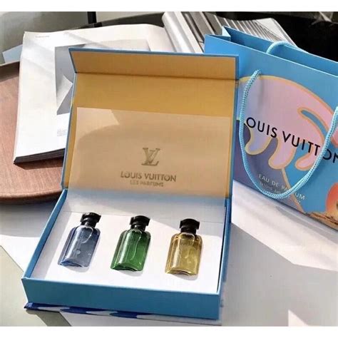 louis vuitton miniature perfume set review|louis vuitton perfume sample set.